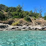アパート Ile Rousse Guardiola T2 Les Pieds Dans L Eau モンティセロ